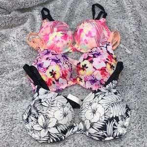3 push up bras